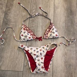 Betsy Johnson Bikini size small